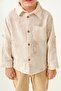 Boys' Linen Shirt Muslin Trousers Set 2-5 Years - 4