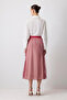 ORGANZA ATTACHED SKIRT WITH POCKET DETAIL - 4