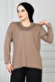 WOMEN'S MOTHER'S MOTHER'S DAY SPECIAL DAY LICRAL BASIC PATTERNED MOM COMBED BLUSE - 5