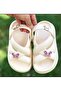 Girl Sandals Shiny Butterfly Stone Non-Slip Sole Phylon (Light) Sandals - 5