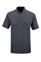 Men's Polo Neck Pocket Classic Fit Gray T-Shirt - 5116 - 2