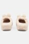 Women Shuv Pom Pom Clogs,Ivory - 4