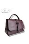 D-2300 Genuine Leather Burgundy - 5