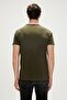 23.01.07.036-C70 Giraffe Men's T-Shirt Khaki - 3