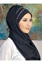 شال ثنيات مصنوع يدويًا ومزين بالخرز اللامع - 2