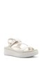 325571.Z 5Fx Women's Wedge Heel Sandals Beige - 3