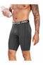 Ghassy Co. Men's Basketball Cycling Fitness Running Ultra Stretchy Knee Sports Leggings with Pockets - 2