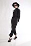 Allerli Black Design Hijab Jumpsuit Swimsuit - 2