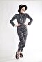 Geometric Pattern Jumpsuit Swimsuit - 2