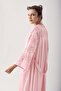 Cotton Stretchy Viscous Maternity Dressing Gown Nightgown Set 14400 - 3