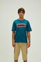 22.01.07.047-C41 Mesh Men's T-Shirt Petrol