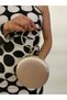 Women's Satin Skin Chain Round Night, Evening Dress, Wedding, Engagement Bag