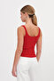 Thick Strap Basic Tank Top A13404-J5 - 6