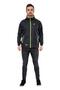 Uajkrai10001 Qikpac Packaway Tp75 Unisex Raincoat Black - 6