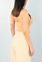 Biscuit Lycra Knitwear Women's Blouse - 4