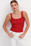 Thick Strap Basic Tank Top A13404-J5 - 5