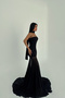 Black Marianna Long Skirt Tulle Dress ATE-2617 - 2