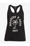 Erjzt05464 View on the Sea Women's Sports Tank Top Black - 6