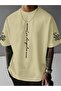 Los Angeles T-Shirt for Men, Wide Cut Casual Summer T-Shirt,
