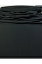 155 cm Black Woven Fluid