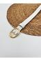 Women's Belt with Oval Gold Buckle, Pantalon Belt, Jacket Belt, Shirt Belt - 2