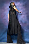Transparent Hooded Black Vest - 5