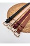 4-Piece Opportunity Product Women's Belt, Shirt Belt, Coat Belt, Pantalon Belt - 2