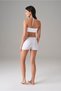 Women's Halter Neck Ribbed Tank Crop - 2