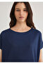 Short Sleeve Navy Blue Women's T-Shirt M167245-70487 - 5