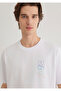 Printed White Men's T-Shirt M0612350-620 - 6