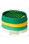 3 Different Colors Egg Slicer, 4 Pieces Total