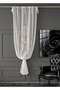 Linen Look Embroidered Panel Curtain 9145-02-392 - 5
