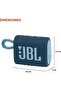 Boomph Go 3 Portable Speaker, Waterproof Bluetooth Dustproof Built-in Battery - Blue - 2