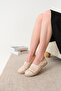 Nunes 19-73 Flat Sole Lace up Ballet Flats - 3
