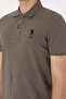 Men’s Mink Slim Fit Polo Collar Basic T-Shirt 50305929-VR052 - 7
