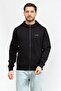Men's Zippered Sweatshirt Black