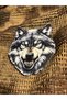 Gray Wolf Patch/Peç/Arma (8,5 x 7,3cm) - 2