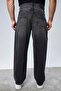High Quality Men's High Waist Baggy Skater Jean Dark Grey-C364 - 6