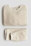 2-piece cotton knit set - 2