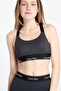 Women's Black Elastic Waistband Crop Bustier - 2