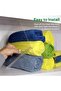 6 Pack Clear Acrylic Closet Shelf Dividers for Clothes, Handbags, Purses, Books - 5