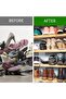 12pcs Shelf Dividers for Closet Organization Acrylic Shelf Divider for Wooden Shelving - 5