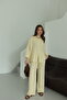 Yellow Lirio Shirt Pants Set - 8674 - 7