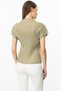 Accordion Fabric Mock Neck Blouse 25Yekl03908 - 4