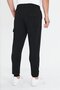 Men's Cotton Cargo Pocket Sweatpants Black 5821-S - 8