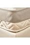 Soft Basic Double Fitted Sheet - Beige - 160X200 cm - 2