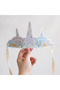 Mermaid Themed 10 Pieces Cardboard Kids Crown 10 Pieces - 3