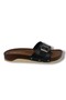 Capri 9002-25 Leather Single Band Buckle Women's Slippers - 2
