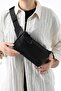 Multi-Pocket Waist Bag Unisex Black (Model: 571-13-9R)