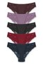 5 Pack Cotton Lace Detailed Slip Women's Panties